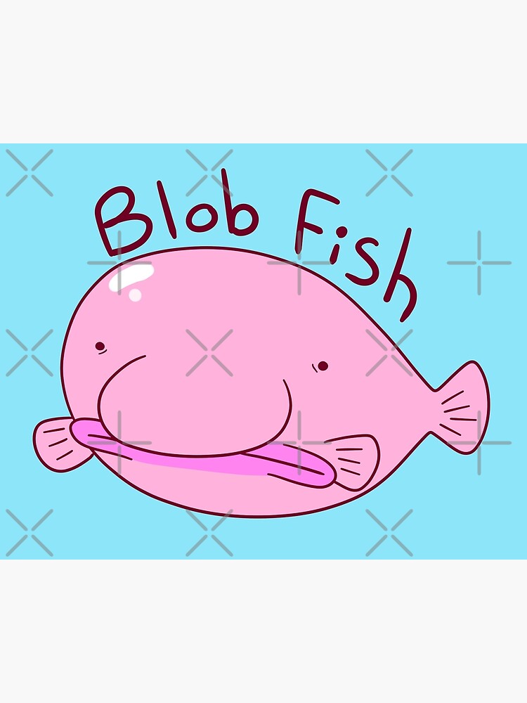 Beautiful Blob Fish | Art Board Print