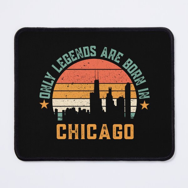 Item preview, Only Legends are Born in Chicago Retro Vintage designed and sold by mkzmerch.