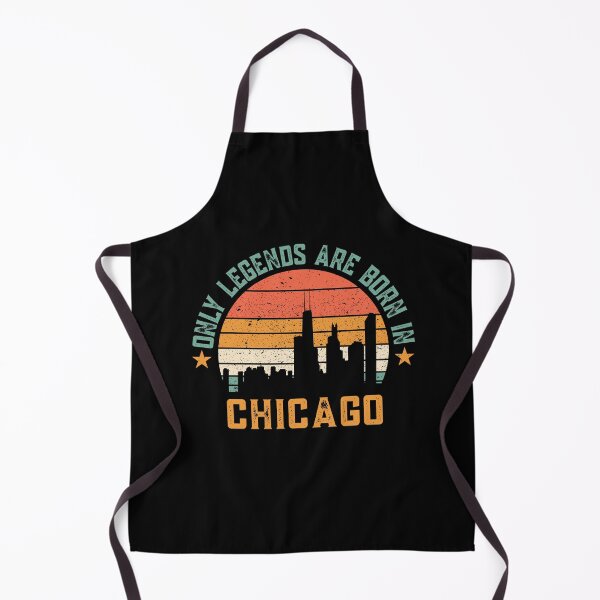 Item preview, Only Legends are Born in Chicago Retro Vintage designed and sold by mkzmerch.