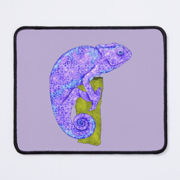 Item preview, Colorful Chameleon Love - Purple Lizard designed and sold by LaRoach Digital Arts.