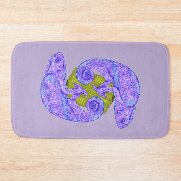 Item preview, Colorful Chameleon Love - Purple Lizard designed and sold by LaRoach Digital Arts.