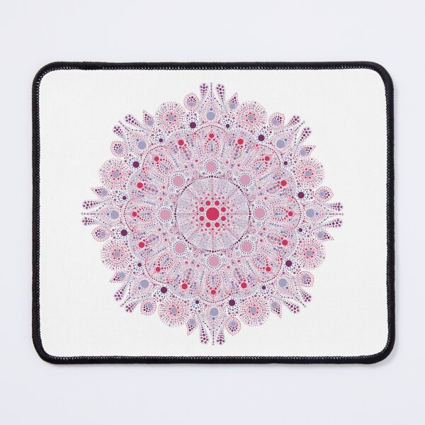 Item preview, Pink dot mandala designed and sold by DomaDoma.