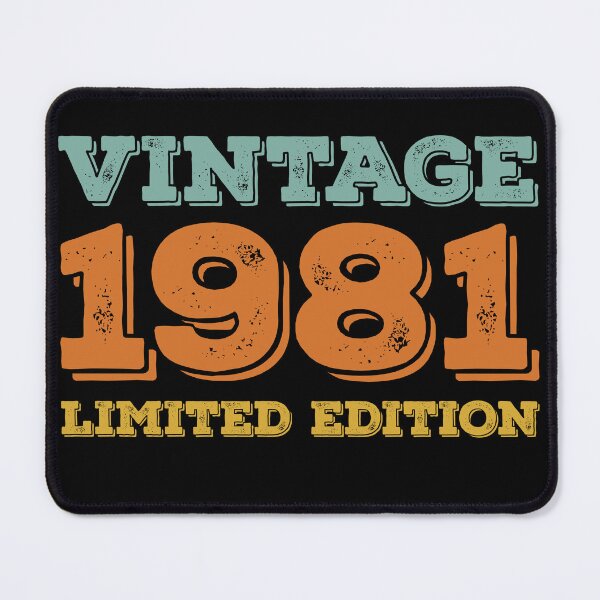 Item preview, VINTAGE 1981 LIMITED EDITION DISTRESSED RETRO BIRTHDAY GIFT IDEA designed and sold by Kipcio.