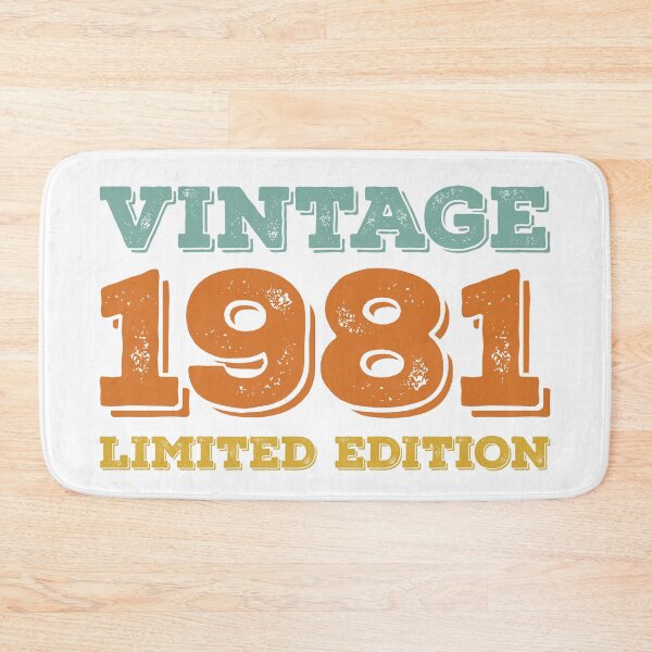 Item preview, VINTAGE 1981 LIMITED EDITION DISTRESSED RETRO BIRTHDAY GIFT IDEA designed and sold by Kipcio.