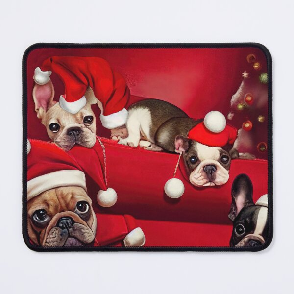 Item preview, CHRISTMAS DOGS: French Bulldogs special Christmas edition designed and sold by Arthoughts.