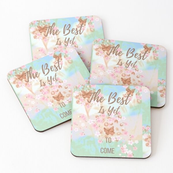Item preview, Pastel Pink Floral Monarch Best is Yet To Come designed and sold by IvaRenee.