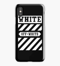 off black and white iPhone Case