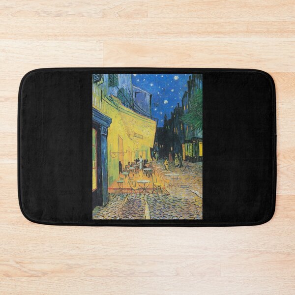 Item preview, Vincent van Gogh's Café Terrace at Night (1888) famous painting. designed and sold by hottest-tees.