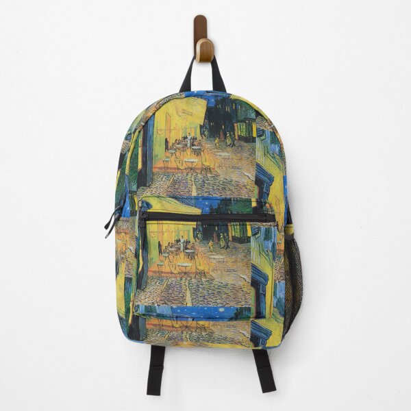 Item preview, Vincent van Gogh's Café Terrace at Night (1888) famous painting. designed and sold by hottest-tees.