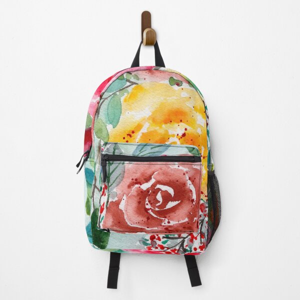 Item preview, Vibrant watercolor roses bouquet designed and sold by Tammy Kaye.