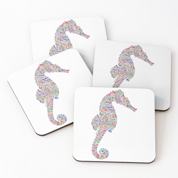Aperçu de l'œuvre Hippocampe (multicolore) créée et vendue par aureliart66.