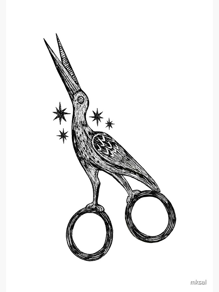 Stork Scissors – Needles & Hooks