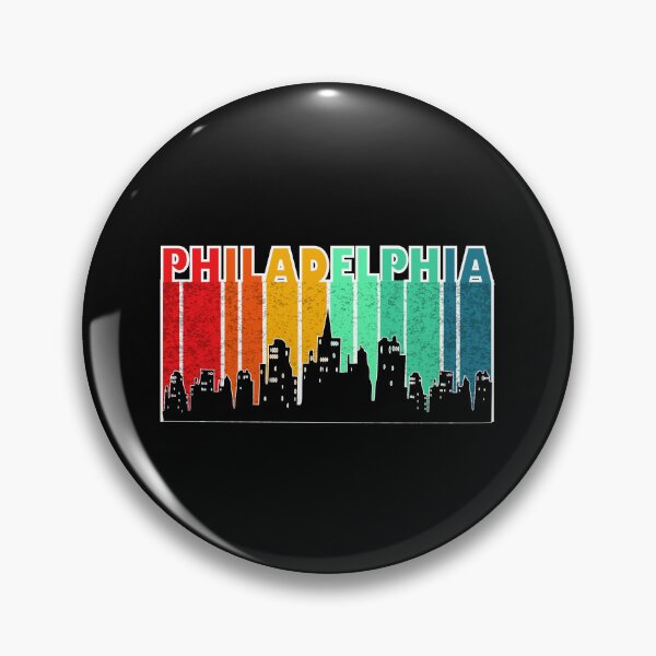 Item preview, Philadelphia Retro City Block designed and sold by mkzmerch.
