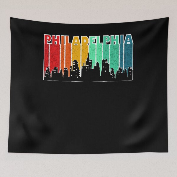 Item preview, Philadelphia Retro City Block designed and sold by mkzmerch.