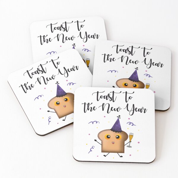 Item preview, Toast to the New Year designed and sold by BlackCatArtBB.