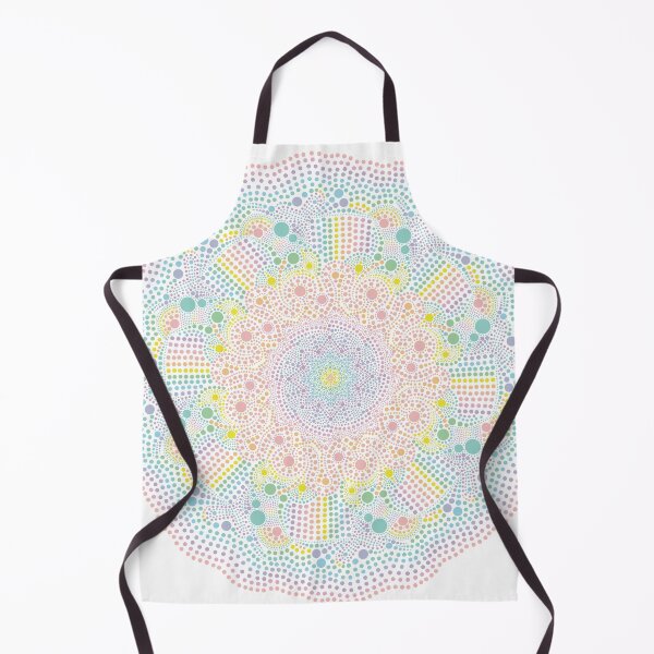 Item preview, Pastel dot mandala designed and sold by DomaDoma.