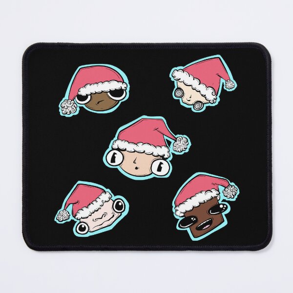 Item preview, Santa Hat Friends designed and sold by BobbyMillsArt.