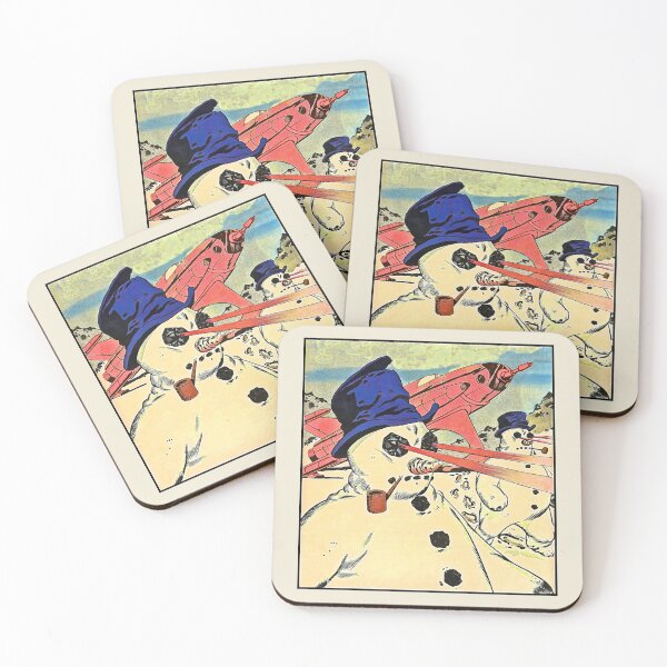 Item preview, Invaders From The Ice World - Snowman Attack designed and sold by CineCouture.