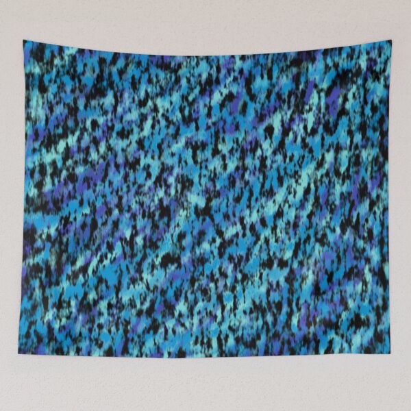 Item preview, Cool Blue Crayon Pattern designed and sold by CJRPics.