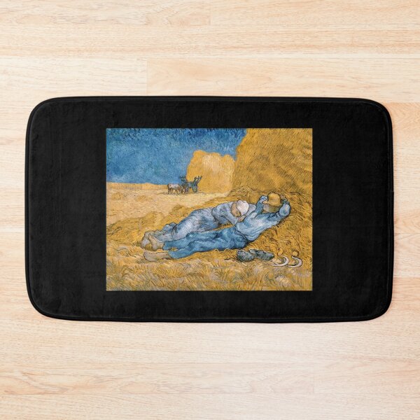 Item preview, The siesta (after Millet) - Vincent van Gogh's The Siesta (1890) famous painting. designed and sold by hottest-tees.