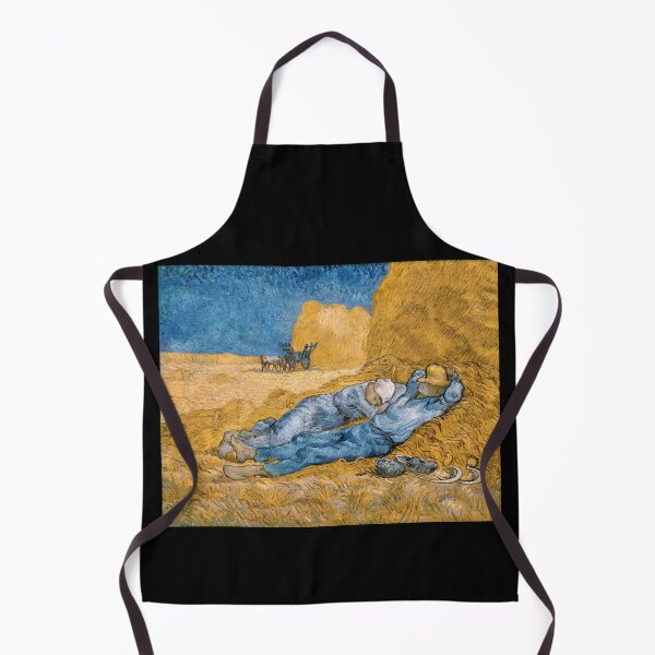 Item preview, The siesta (after Millet) - Vincent van Gogh's The Siesta (1890) famous painting. designed and sold by hottest-tees.