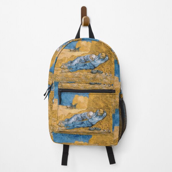 Item preview, The siesta (after Millet) - Vincent van Gogh's The Siesta (1890) famous painting. designed and sold by hottest-tees.
