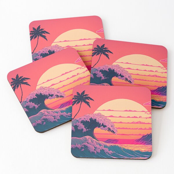 Item preview, Vaporwave Sunset Psychedelic designed and sold by AlvaroMeurer.