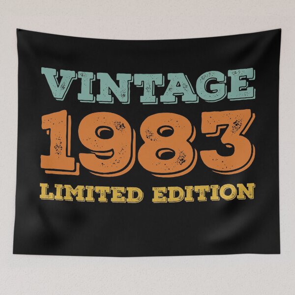 Item preview, VINTAGE 1983 LIMITED EDITION DISTRESSED RETRO BIRTHDAY GIFT IDEA designed and sold by Kipcio.