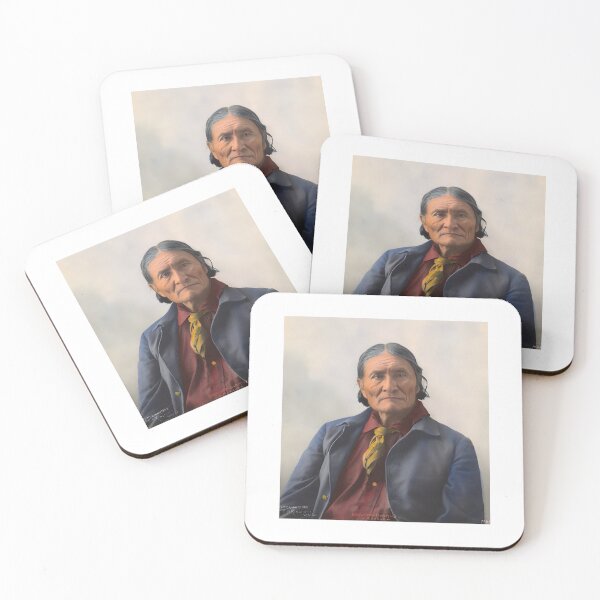 Item preview, Geronimo aka Guiyatle - Apache 1898 Colorized | Geronimo tribe native Americans | Geronimo designed and sold by TeeARTHY.