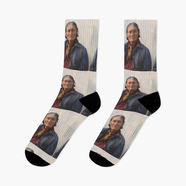 Item preview, Geronimo aka Guiyatle - Apache 1898 Colorized | Geronimo tribe native Americans | Geronimo designed and sold by TeeARTHY.
