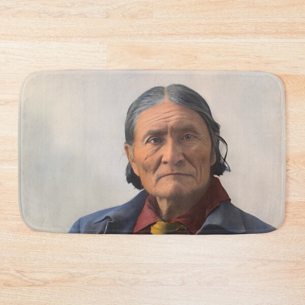 Item preview, Geronimo aka Guiyatle - Apache 1898 Colorized | Geronimo tribe native Americans | Geronimo designed and sold by TeeARTHY.