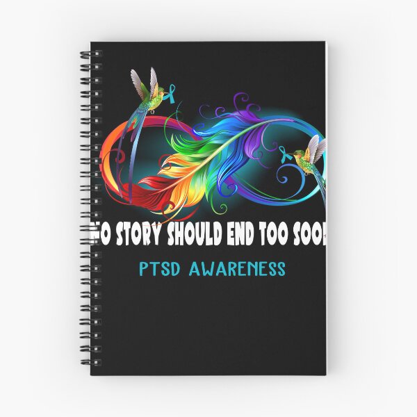 Item preview, PTSD Awareness - NO STORY SHOULD END TOO SOON designed and sold by Jennpak.