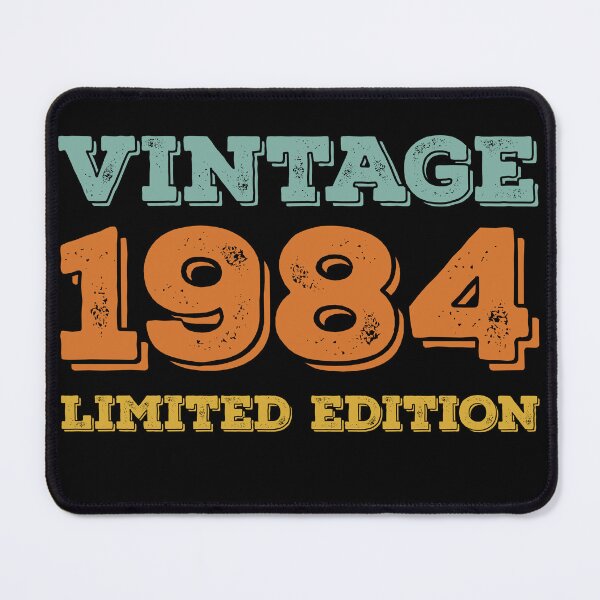 Item preview, VINTAGE 1984 LIMITED EDITION DISTRESSED RETRO BIRTHDAY GIFT IDEA designed and sold by Kipcio.