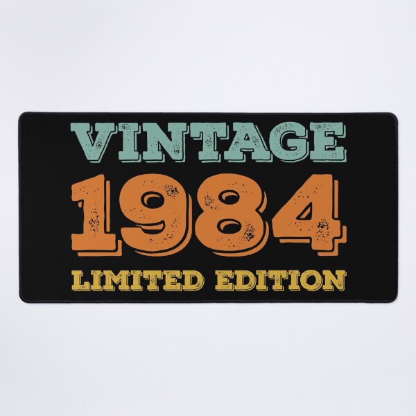 Item preview, VINTAGE 1984 LIMITED EDITION DISTRESSED RETRO BIRTHDAY GIFT IDEA designed and sold by Kipcio.