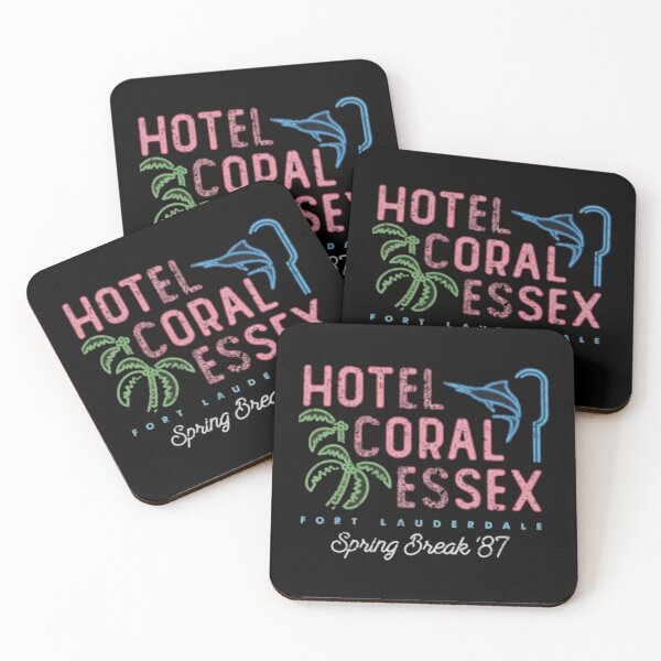 Item preview, Retro Hotel Coral Essex Fort designed and sold by Lone Wolves.