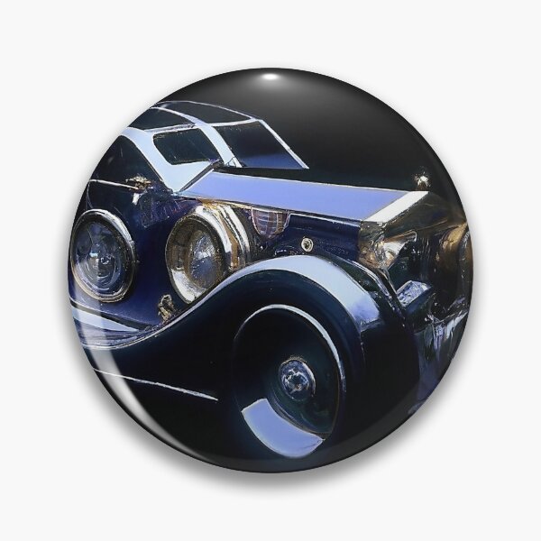 Item preview, Sapphire Sea Art Deco Luxury Car in Royce style designed and sold by nightenlight.
