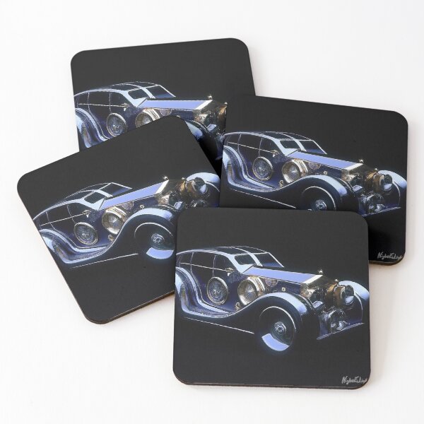 Item preview, Sapphire Sea Art Deco Luxury Car in Royce style designed and sold by nightenlight.