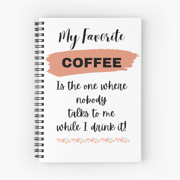 Item preview, ¡Mi café favorito es aquel en el que nadie me habla! designed and sold by RagWeasel.