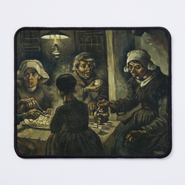 Item preview, Vincent van Gogh's The Potato Eaters (1885), De Aardappeleters, famous painting. designed and sold by hottest-tees.