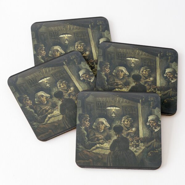 Item preview, Vincent van Gogh's The Potato Eaters (1885), De Aardappeleters, famous painting. designed and sold by hottest-tees.