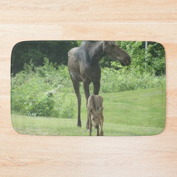 Item preview, Momma Moose and baby designed and sold by BellsPainting.