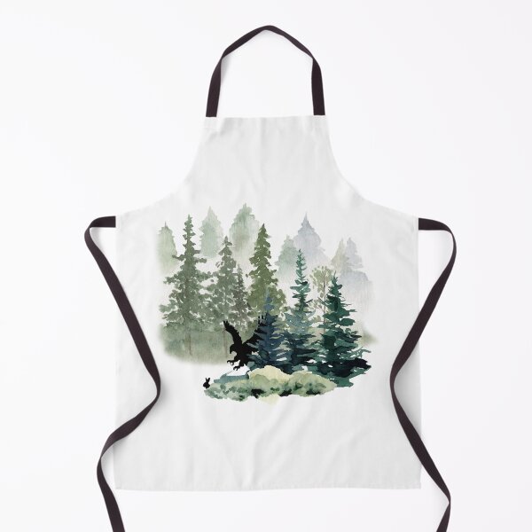 Artikelvorschau, Aquarelllandschaft einer Adlerjagd entworfen und verkauft von It's On Backwards.