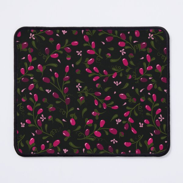 Item preview, Purple and Pink Winter Berries Repeat Pattern by Cherie(c)2022 designed and sold by CheriesArt.