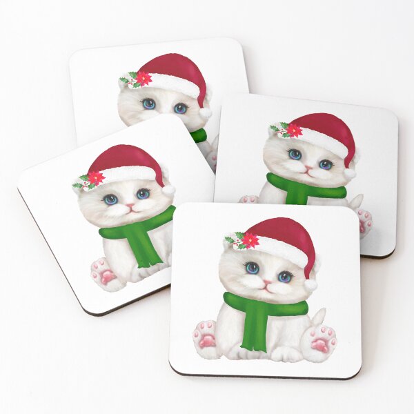Item preview, Christmas Baby Cat designed and sold by MonkeyBizness.