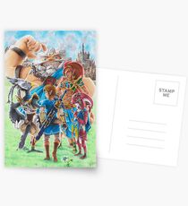 Die Legende von Zelda: Atem der wilden Champions Postkarten