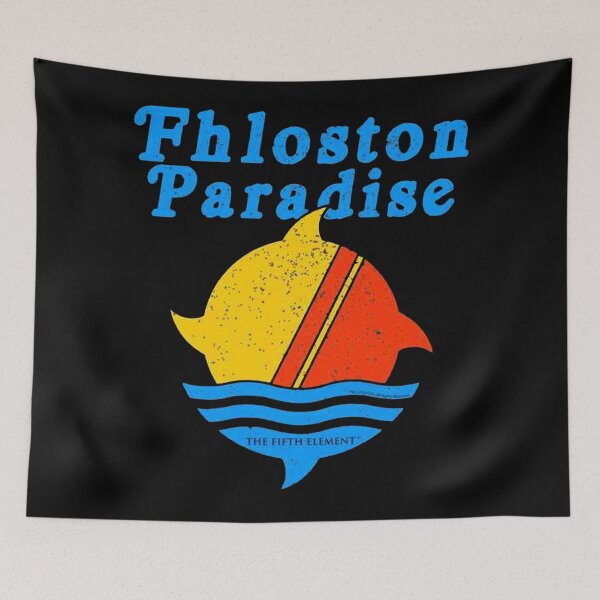 Item preview, Retro Fhloston Paradise Logo designed and sold by Lone Wolves.