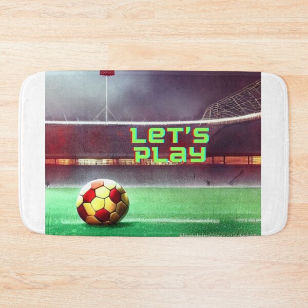 Item preview, Let's Play Football designed and sold by zulsha62.