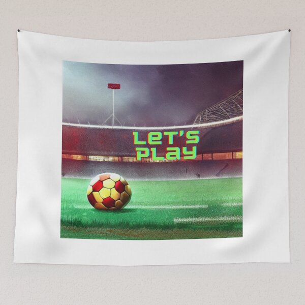 Item preview, Let's Play Football designed and sold by zulsha62.
