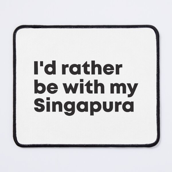 Item preview, I'd rather be with my Singapura cat designed and sold by ArlacV.