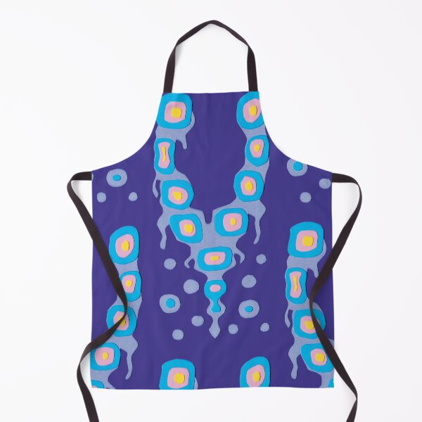 Item preview, Abstract Topographic  Purple V Drip Paper Cut Layers designed and sold by Ciara Shortall.
